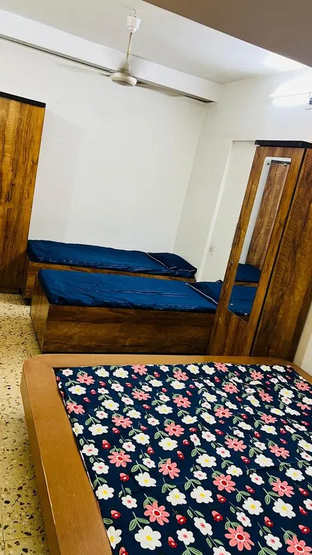 Safe and Cozy Sharing Room at City House Girls PG Navrangpura