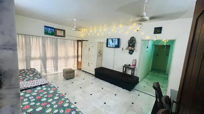 Spacious Common Living Area at City House Girls PG
