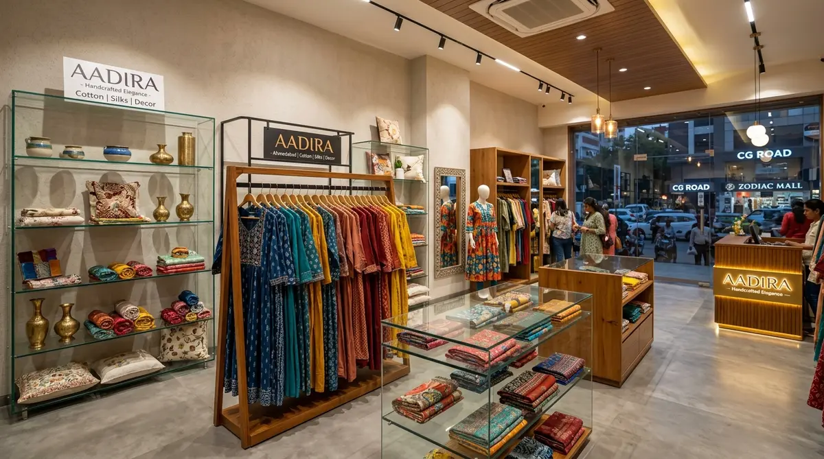 Modern student shopping stores and markets near CG Road Navrangpura Ahmedabad